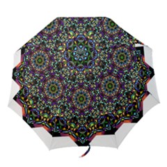 Mandala Abstract Geometric Art Folding Umbrellas