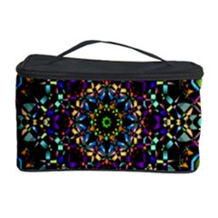 Mandala Abstract Geometric Art Cosmetic Storage Case by Amaryn4rt