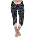 Mandala Abstract Geometric Art Capri Winter Leggings  View1