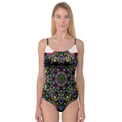 Mandala Abstract Geometric Art Camisole Leotard 