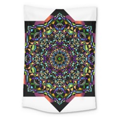 Mandala Abstract Geometric Art Large Tapestry by Amaryn4rt