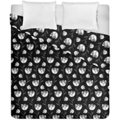 Floral Pattern Duvet Cover Double Side (california King Size) by Valentinaart