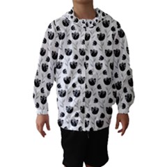 Floral Pattern Hooded Wind Breaker (kids) by Valentinaart