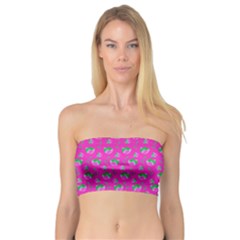 Floral Pattern Bandeau Top