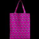 Floral pattern Zipper Classic Tote Bag View2