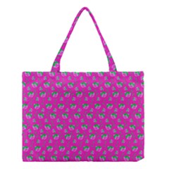 Floral Pattern Medium Tote Bag