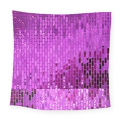 Purple Background Scrapbooking Paper Square Tapestry (large)