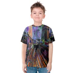 Downtown Chicago Kids  Cotton Tee