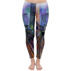 Downtown Chicago Classic Winter Leggings