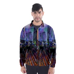 Downtown Chicago Wind Breaker (men)