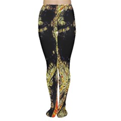 Artistic Effect Fractal Forest Background Women s Tights by Amaryn4rt