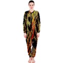 Artistic Effect Fractal Forest Background OnePiece Jumpsuit (Ladies)  View1