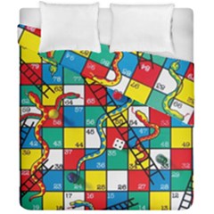 Snakes And Ladders Duvet Cover Double Side (california King Size)