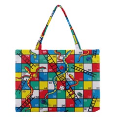 Snakes And Ladders Medium Tote Bag