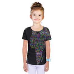 World Earth Planet Globe Map Kids  One Piece Tee