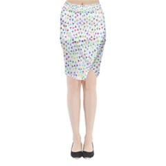 Pointer Direction Arrows Navigation Midi Wrap Pencil Skirt by Amaryn4rt