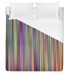 Striped Stripes Abstract Geometric Duvet Cover (queen Size) by Amaryn4rt