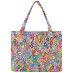 Sakura Cherry Blossom Floral Mini Tote Bag by Amaryn4rt