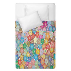 Sakura Cherry Blossom Floral Duvet Cover Double Side (single Size)