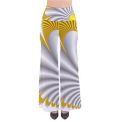 Fractal Gold Palm Tree  Pants by Amaryn4rt