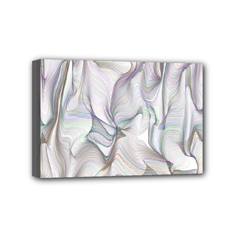 Abstract Background Chromatic Mini Canvas 6  X 4 