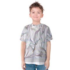 Abstract Background Chromatic Kids  Cotton Tee