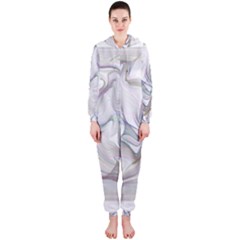 Abstract Background Chromatic Hooded Jumpsuit (ladies) 