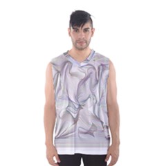 Abstract Background Chromatic Men s Basketball Tank Top