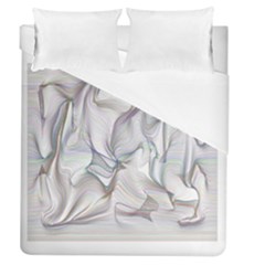 Abstract Background Chromatic Duvet Cover (queen Size)