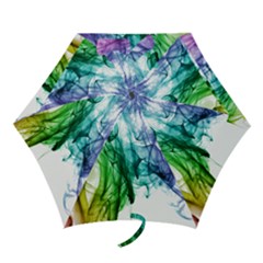 Colour Smoke Rainbow Color Design Mini Folding Umbrellas by Amaryn4rt