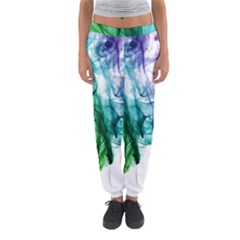 Colour Smoke Rainbow Color Design Women s Jogger Sweatpants