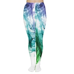 Colour Smoke Rainbow Color Design Women s Tights