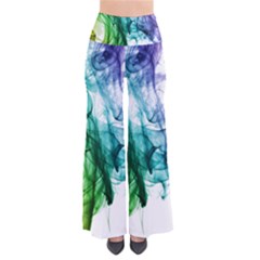 Colour Smoke Rainbow Color Design Pants