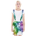 Colour Smoke Rainbow Color Design Suspender Skirt View1