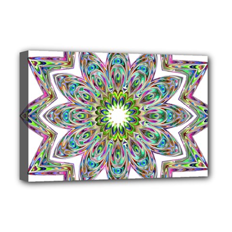 Decorative Ornamental Design Deluxe Canvas 18  X 12  