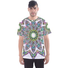 Decorative Ornamental Design Men s Sport Mesh Tee