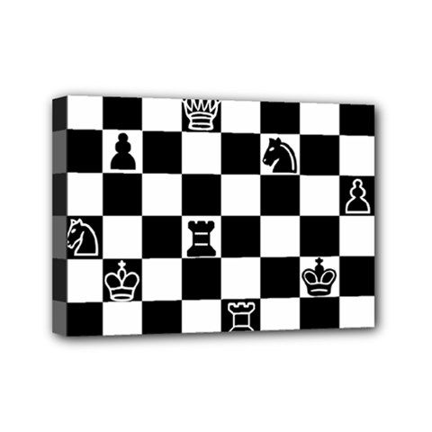 Chess Mini Canvas 7  X 5  by Valentinaart