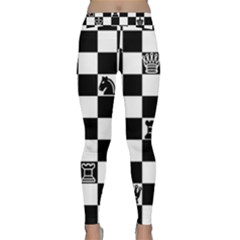 Chess Classic Yoga Leggings by Valentinaart