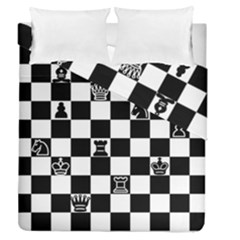 Chess Duvet Cover Double Side (queen Size)