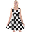 Chess Reversible Velvet Sleeveless Dress View1