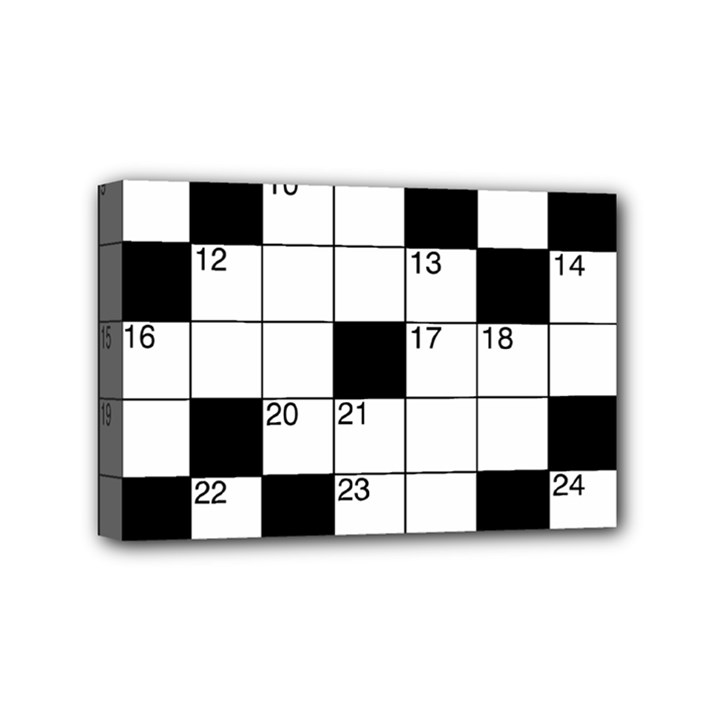 Crosswords  Mini Canvas 6  x 4 