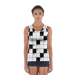 Crosswords  Women s Sport Tank Top 