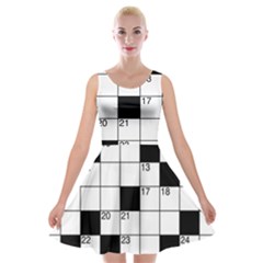 Crosswords  Velvet Skater Dress