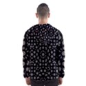 Dark Ditsy Floral Pattern Hooded Wind Breaker (Men) View2