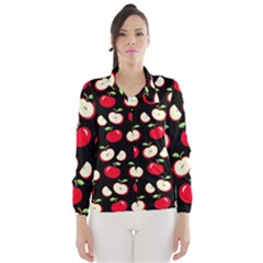 Apple Pattern Wind Breaker (women)