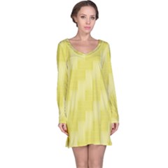 Pattern Long Sleeve Nightdress