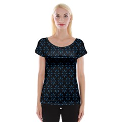 Pattern Women s Cap Sleeve Top