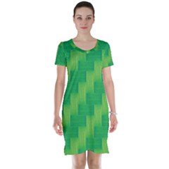 Pattern Short Sleeve Nightdress