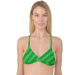 Pattern Reversible Tri Bikini Top by Valentinaart