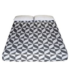 Pattern Fitted Sheet (california King Size)